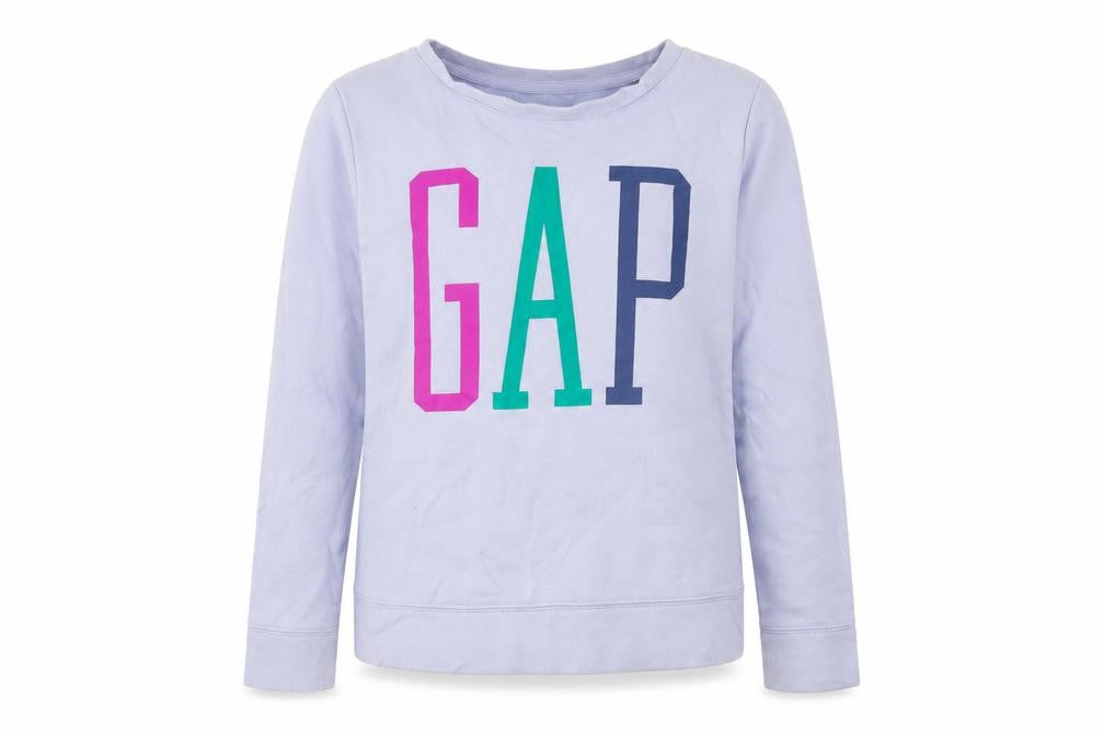 GAP Girls Blue Long Sleeve Pullover Sweatshirt