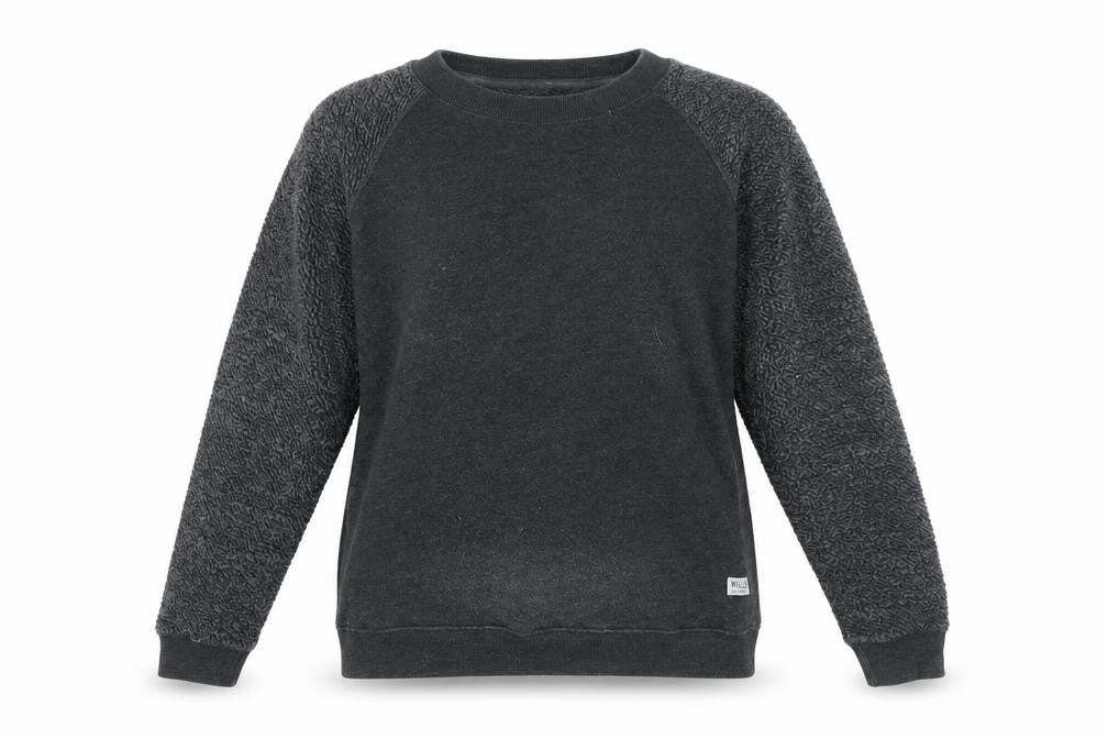 Jack Wills Womens Grey Polyester Blend Pullover Sweatshirt Size 10
