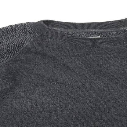 Jack Wills Womens Grey Polyester Blend Pullover Sweatshirt Size 10
