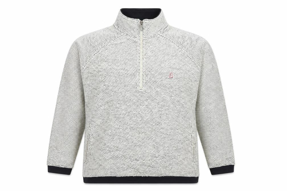 Dock Bay Womens White Cotton Pullover Sweatshirt Size 16 Pullover