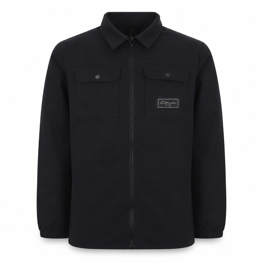 Closure Boys Black Jacket Size 12-13 Years Zip