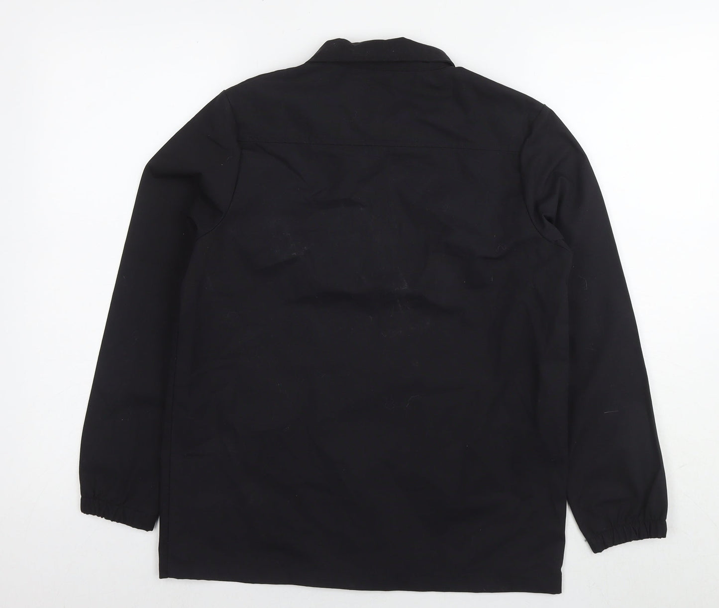 Closure Boys Black Jacket Size 12-13 Years Zip