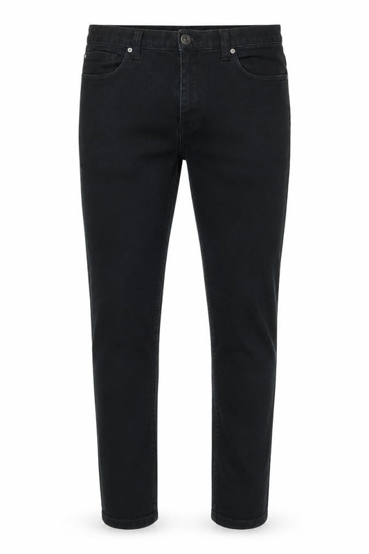 Denim & Co. Mens Black Cotton Skinny Jeans Size 34 in L32 in Regular Zip
