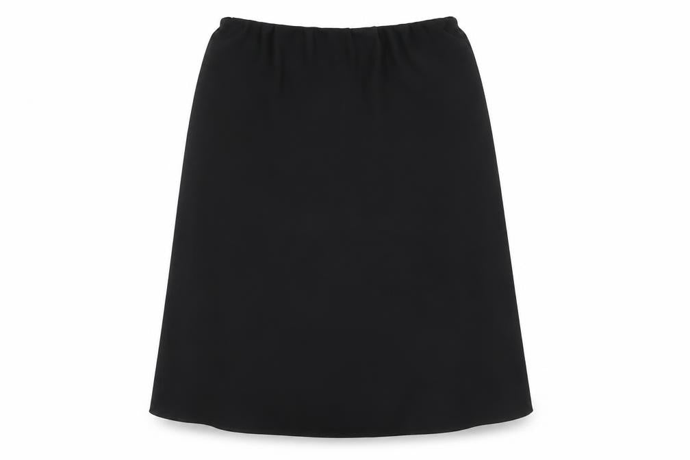 Bonmarché Womens Black Polyester Swing Skirt Size 14