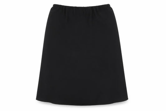 Bonmarché Womens Black Polyester Swing Skirt Size 14