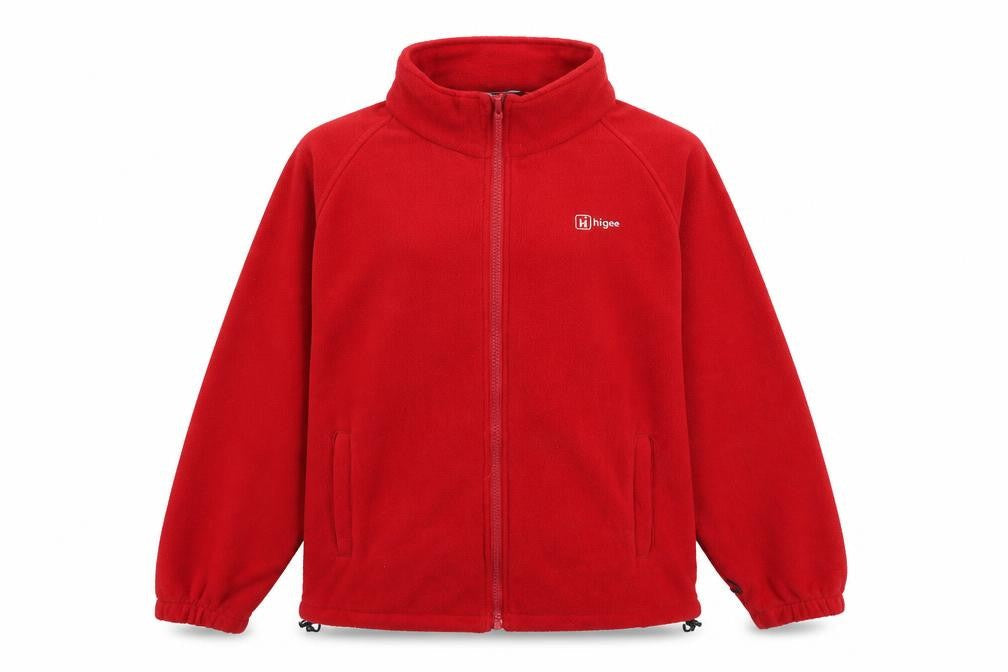 Hi Gear Womens Red Polyester Full Zip Sweatshirt Size S Zip