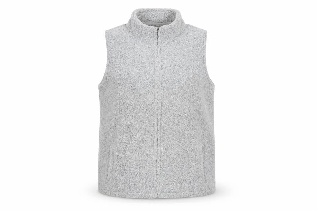 EWM Womens Grey Gilet Jacket Size 14 Zip