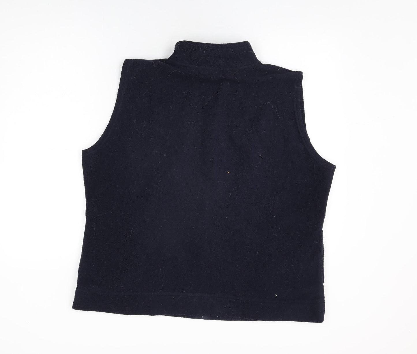 Isle Womens Blue Gilet Jacket Size 22 Zip