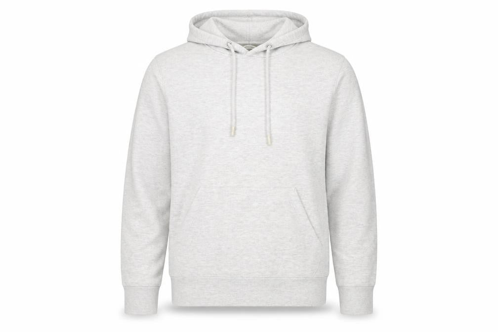 Pull&Bear Mens Grey Cotton Pullover Hoodie Size S