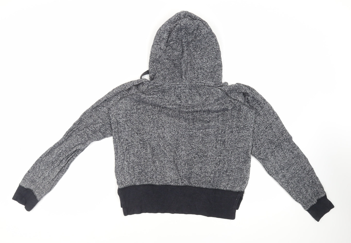 RIP CURL Womens Grey Cotton Pullover Hoodie Size S Pullover