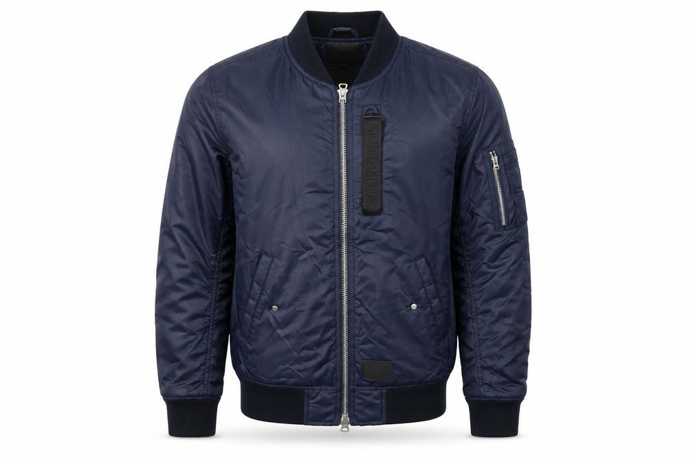 MUSIUM DIV. Mens Blue Jacket Size M Zip - Logo