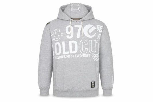 Super Coldcut Mens Grey Cotton Pullover Hoodie Size XL