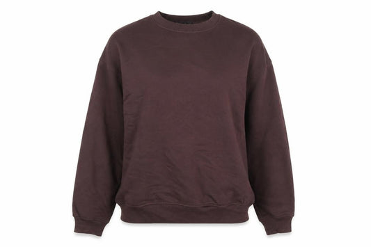 Missguided Womens Brown Cotton Pullover Sweatshirt Size 4 Pullover