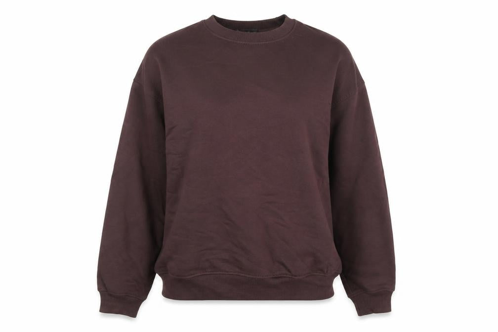 Missguided Womens Brown Cotton Pullover Sweatshirt Size 4 Pullover