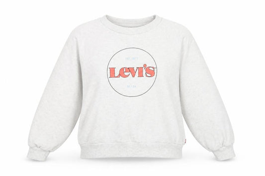Levi's Womens Grey Cotton Pullover Sweatshirt Size M Pullover