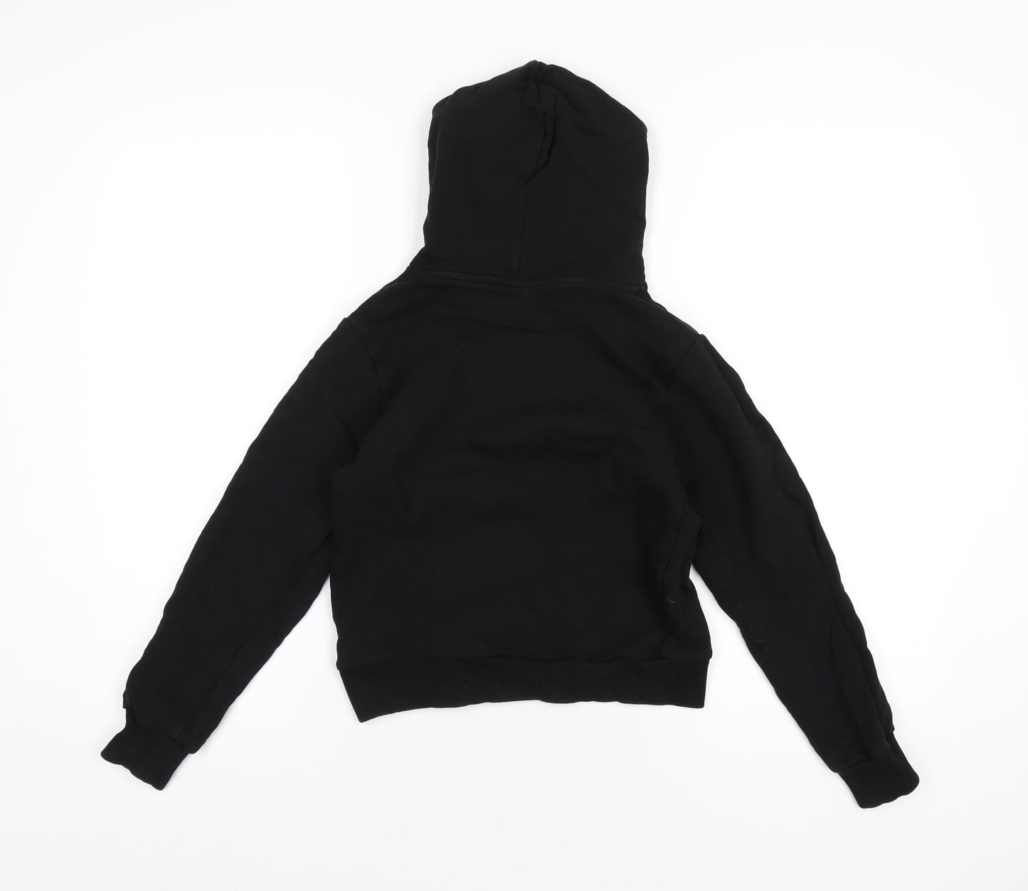 Pacha Boys Black Cotton Pullover Hoodie Size 10 Years Pullover