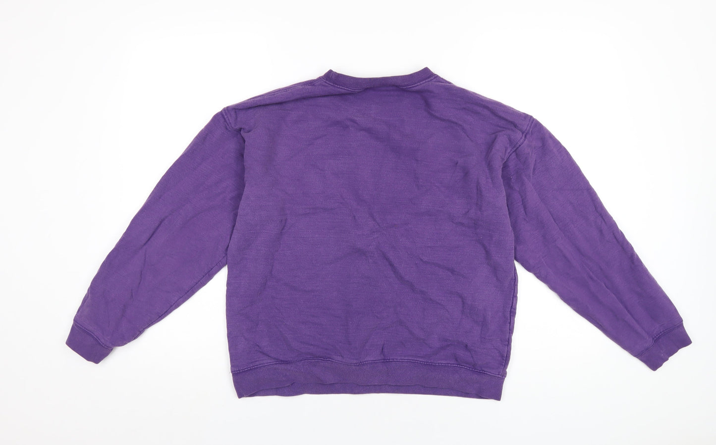 Heartbreak Womens Purple Cotton Pullover Sweatshirt Size 8 Pullover
