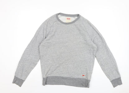 Levi's Mens Grey Cotton Pullover Sweatshirt Size S