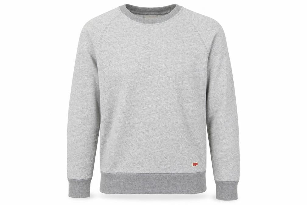 Levi's Mens Grey Cotton Pullover Sweatshirt Size S