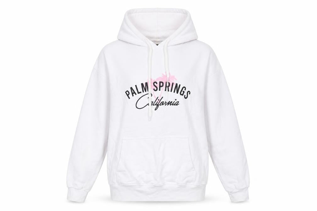 Lipsy Womens White Cotton Pullover Hoodie Size S Pullover