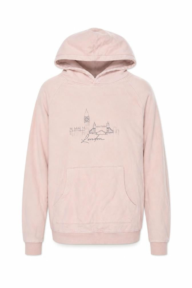 Threadgirls Girls Pink Cotton Pullover Hoodie Size 13 Years Pullover