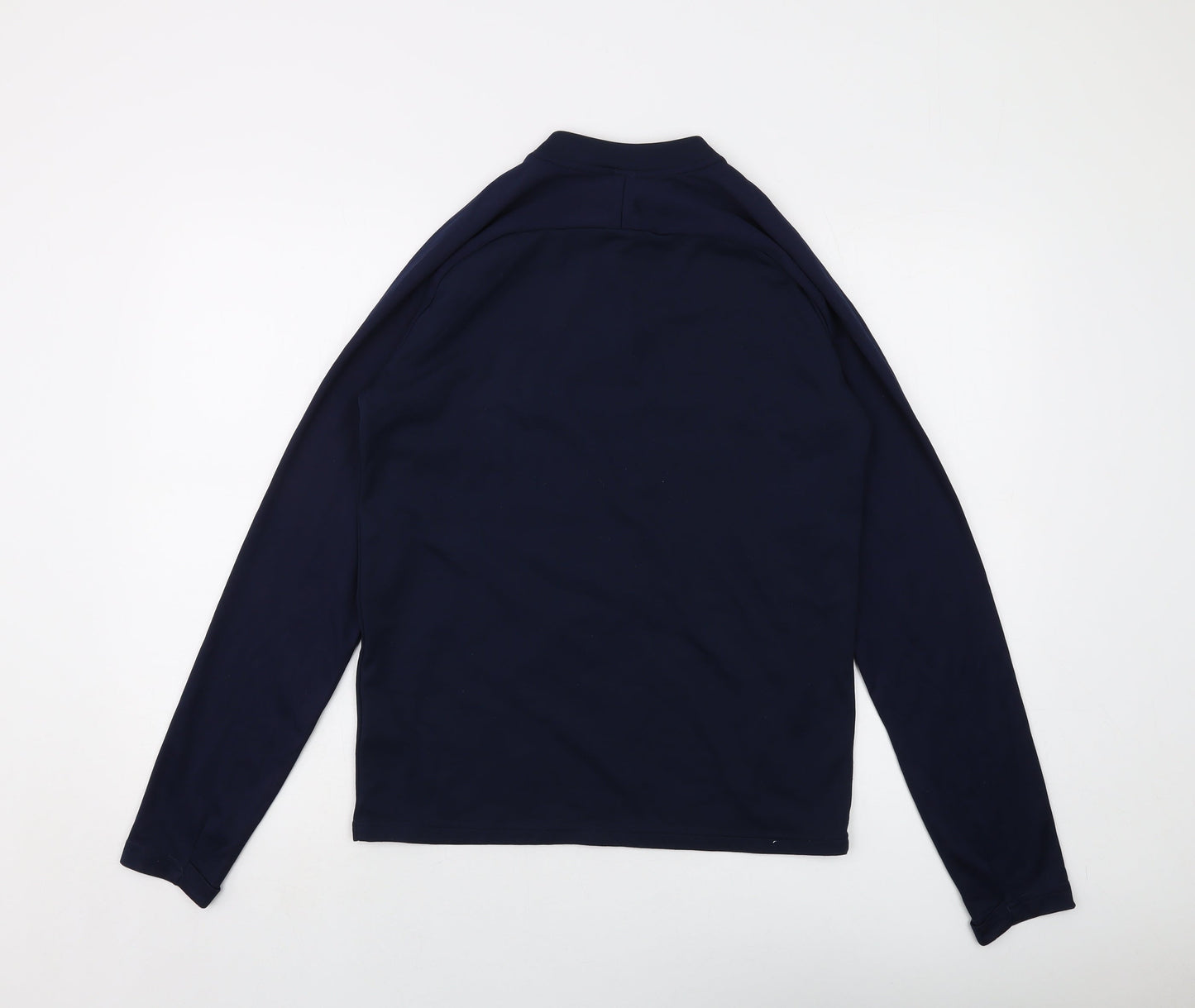 Nilke Boys Black Polyester Pullover Sweatshirt Size 13-14 Years Zip