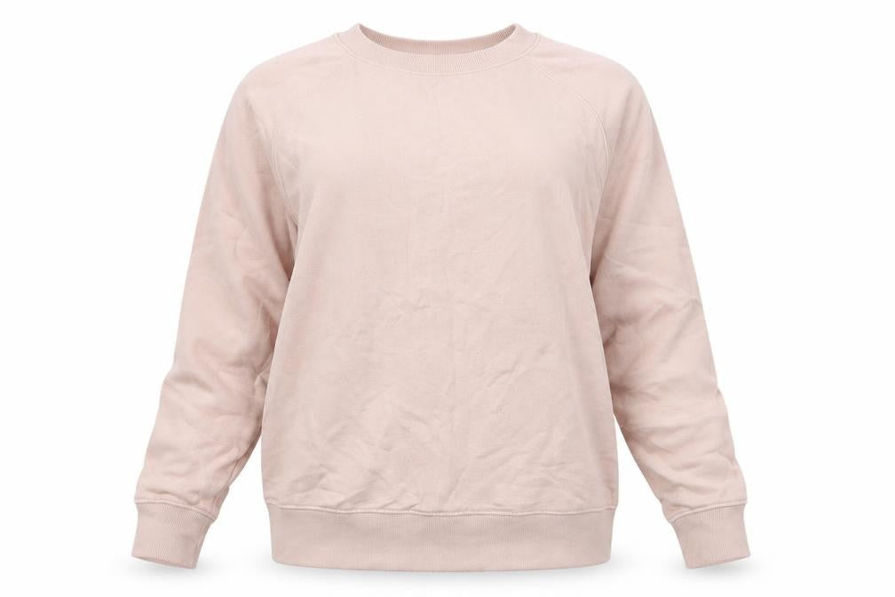 H&M Womens Pink Cotton Pullover Sweatshirt Size S Pullover