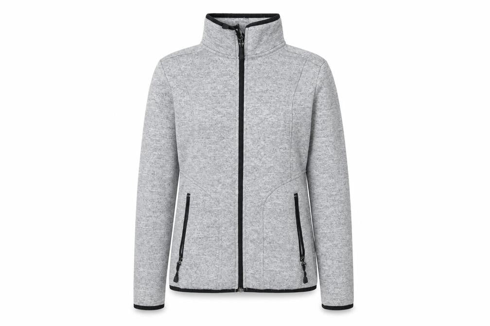 Marks & Spencer Womens Grey Jacket Size 8 Zip