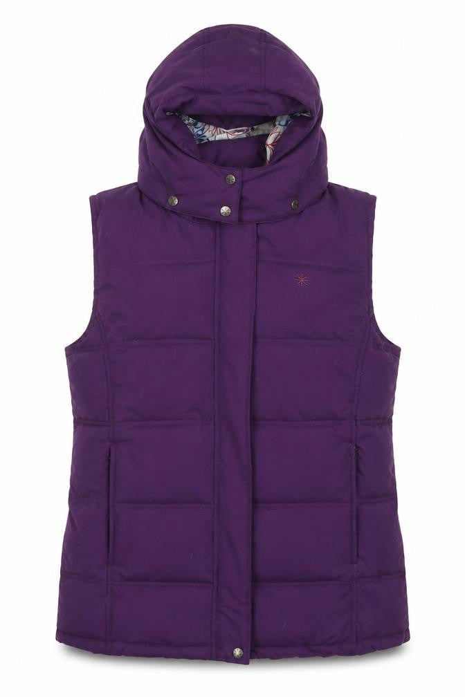 Champion Rye Womens Purple Gilet Jacket Size M Zip