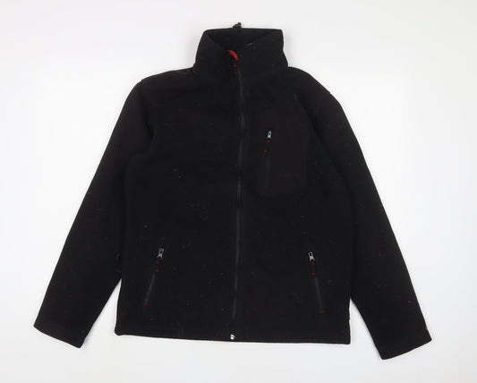 Hi Gear Mens Black Jacket Size S Zip