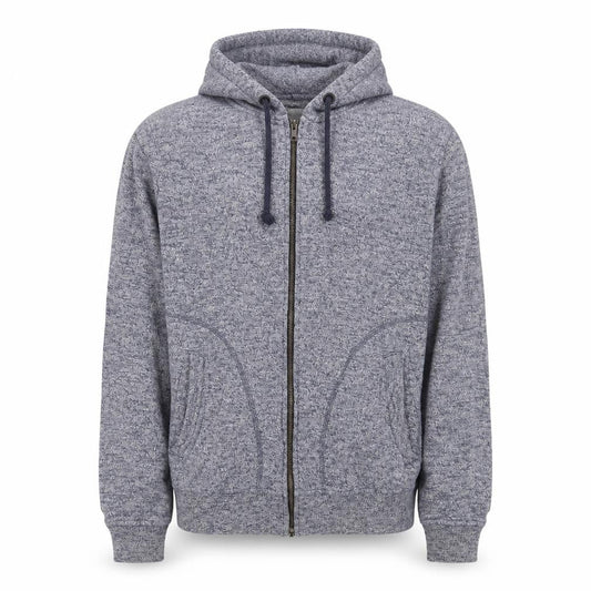 Burton Mens Blue Cotton Full Zip Hoodie Size S