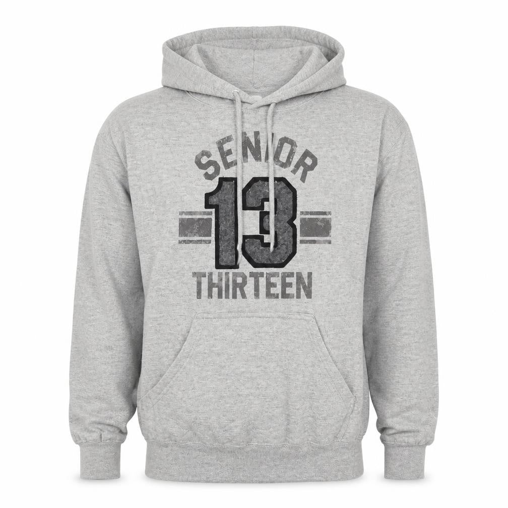 Jostens Mens Grey Cotton Pullover Hoodie Size S - Embroidered