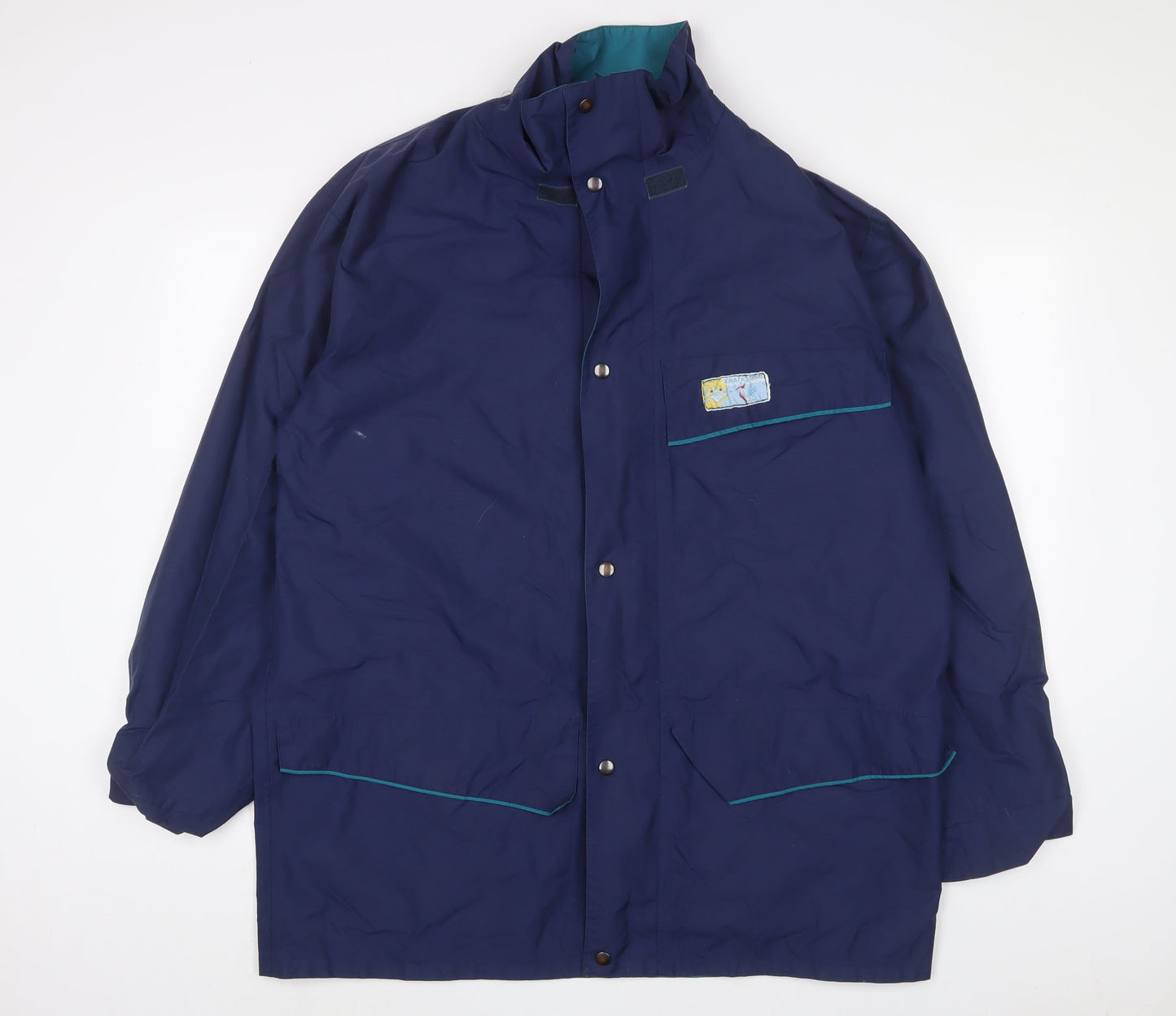 Kinatas Mens Blue Jacket Size L Zip