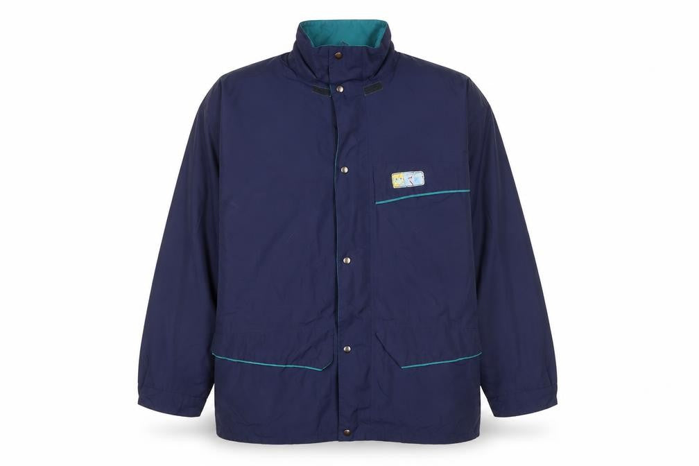 Kinatas Mens Blue Jacket Size L Zip