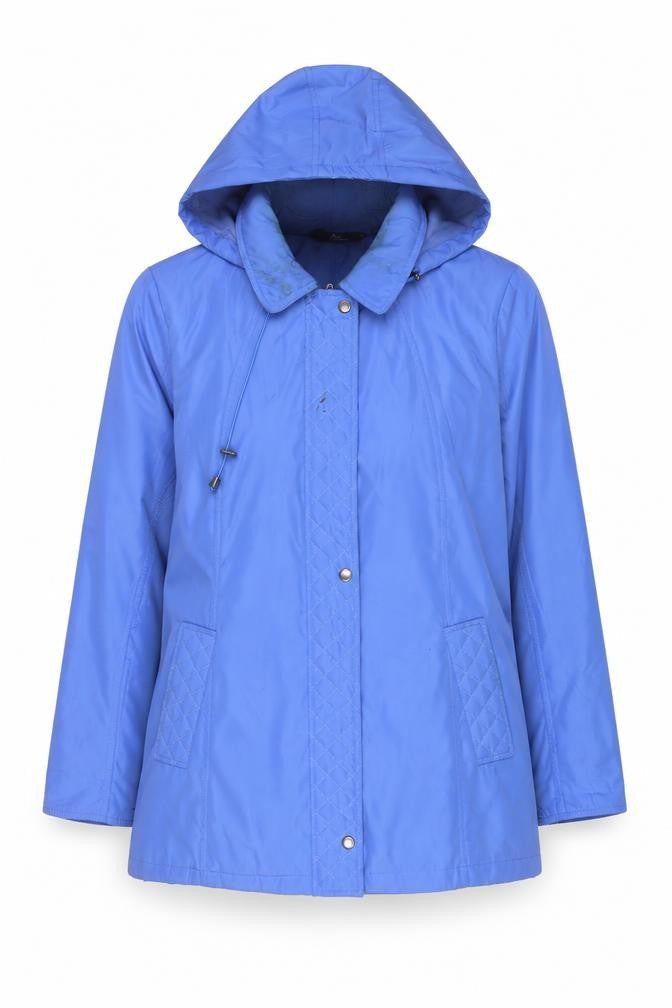 Bonmarché Womens Blue Jacket Coat Size M Zip