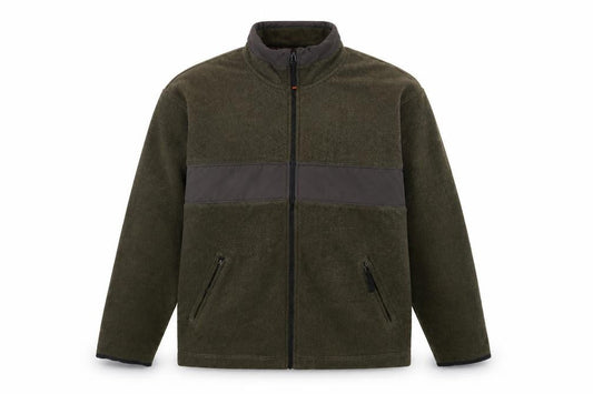 Authentic Mens Green Jacket Size L Zip