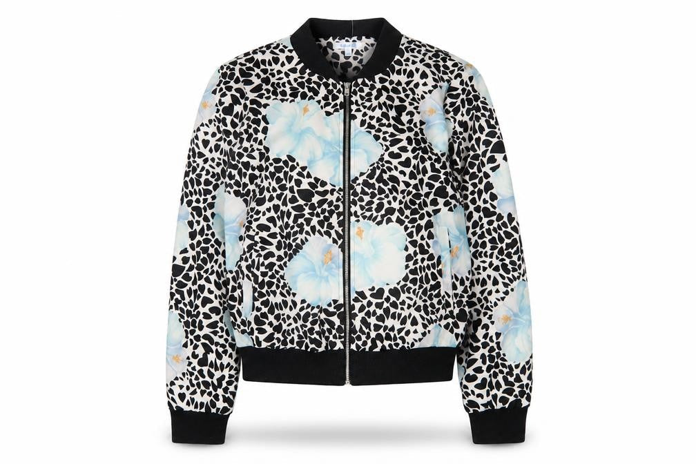 ValleyGirl Womens Multicoloured Floral Jacket Size 8 Zip