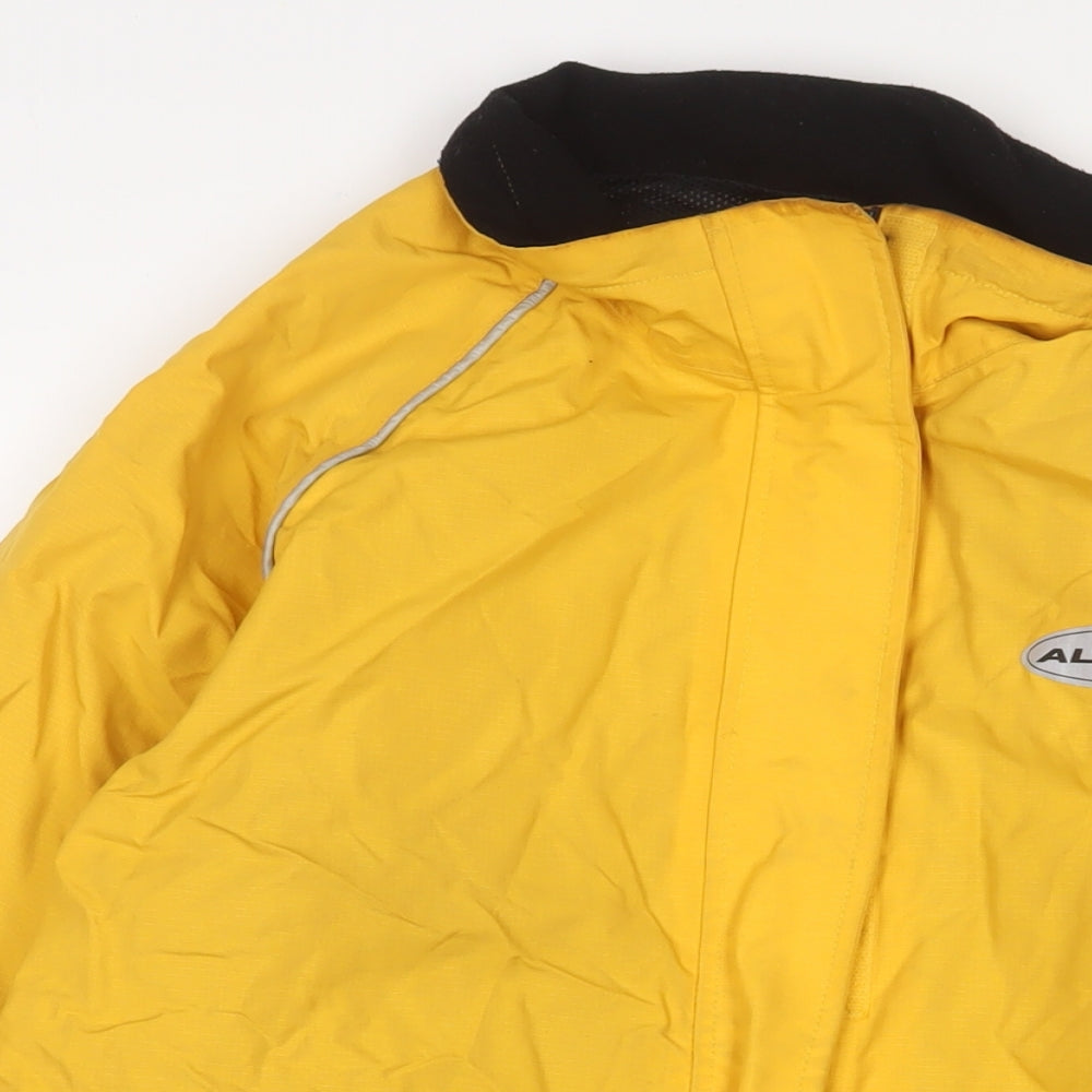 Altura Womens Yellow Jacket Coat Size L Zip