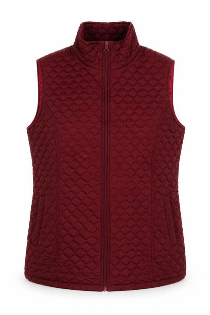 Rut Womens Red Gilet Jacket Size L Zip