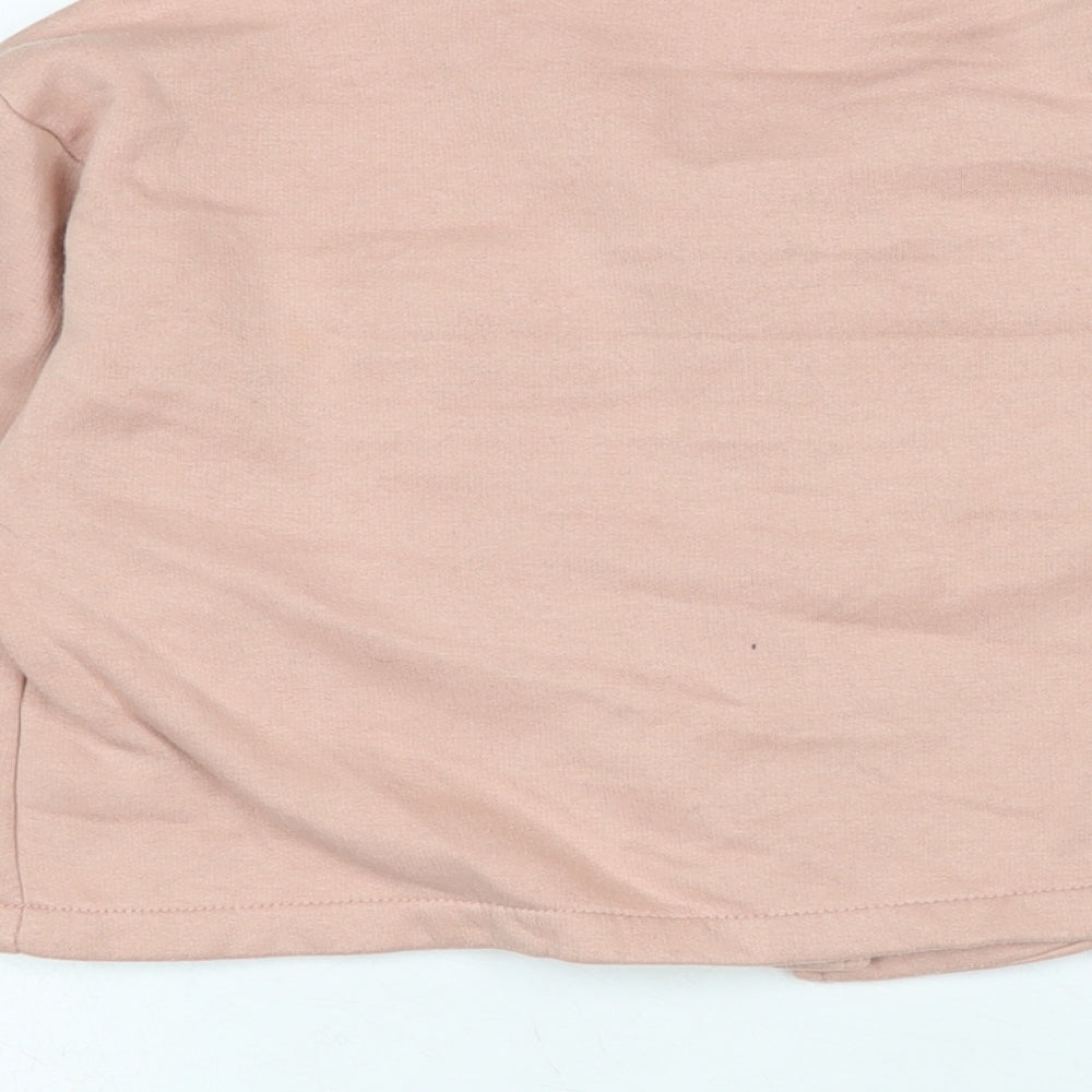 Stylewise Womens Pink Jacket Size M Button - Logo