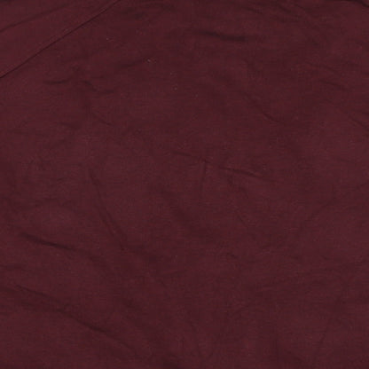 Goodmove Womens Red Polyester Pullover Sweatshirt Size 14 - Logo
