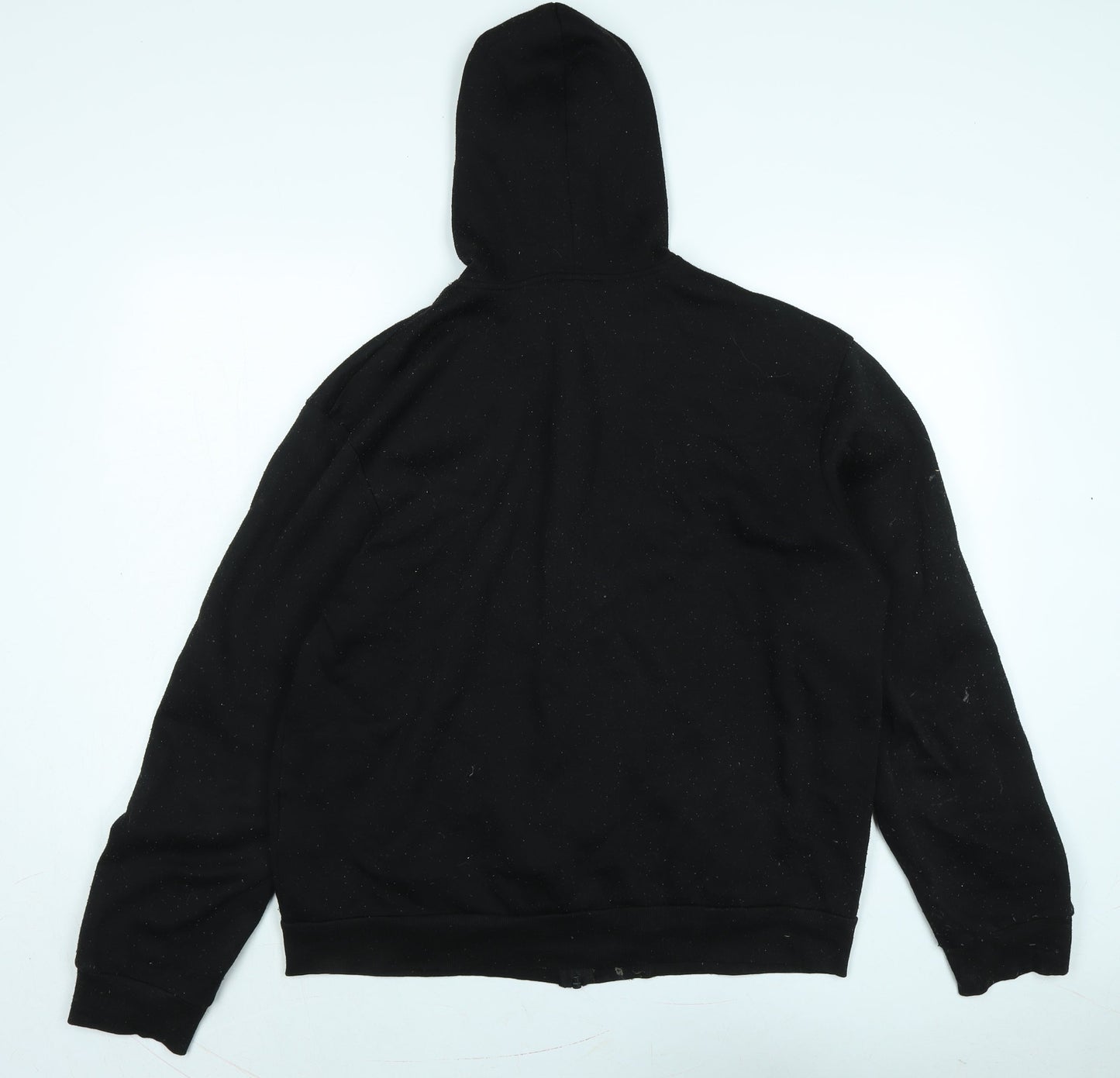 Lee Cooper Mens Black Jacket Size XL Zip - Logo