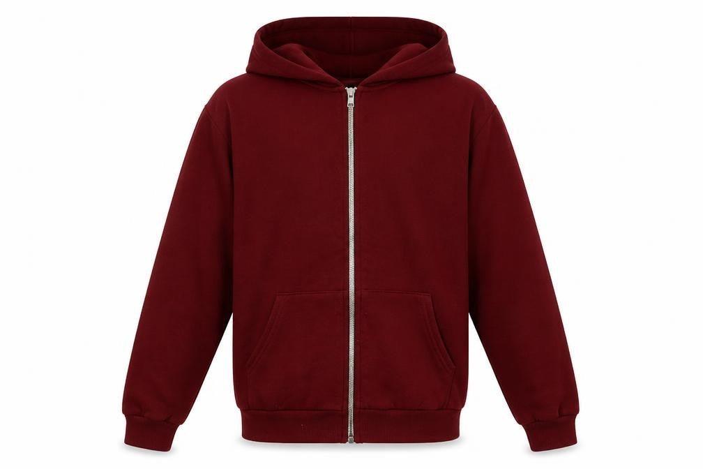 American Apparel Boys Red Jacket Size 2XS Zip
