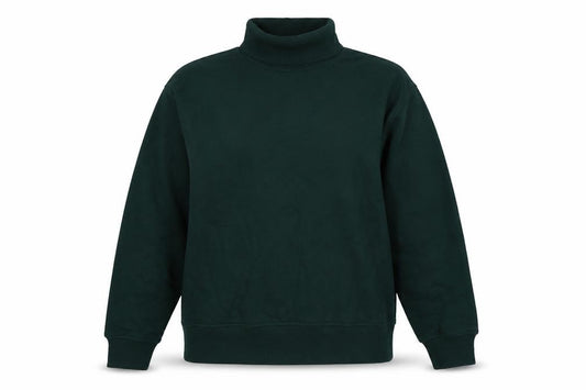 Zara Womens Green Polyester Pullover Sweatshirt Size M