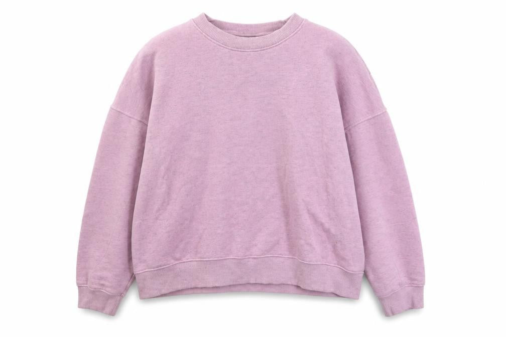 Topshop Womens Pink Polyester Pullover Sweatshirt Size S - Logo