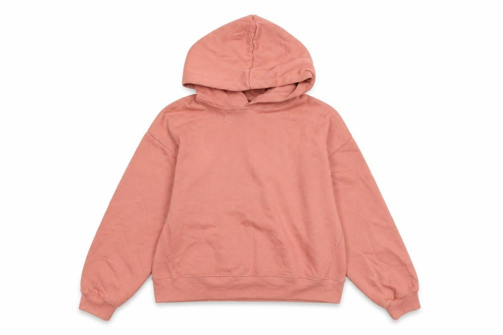 Zara Girls Orange Polyester Pullover Hoodie Size 13-14 Years