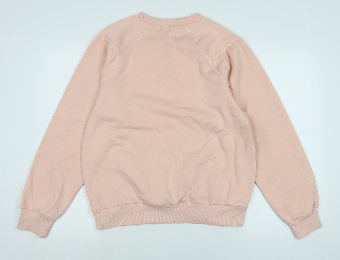 pebble bay Womens Orange Polyester Pullover Sweatshirt Size 14
