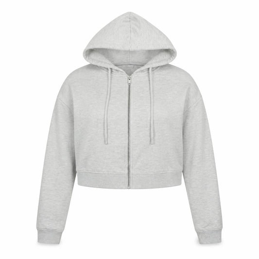 PRETTYLITTLETHING Womens Grey Jacket Size 16 Zip
