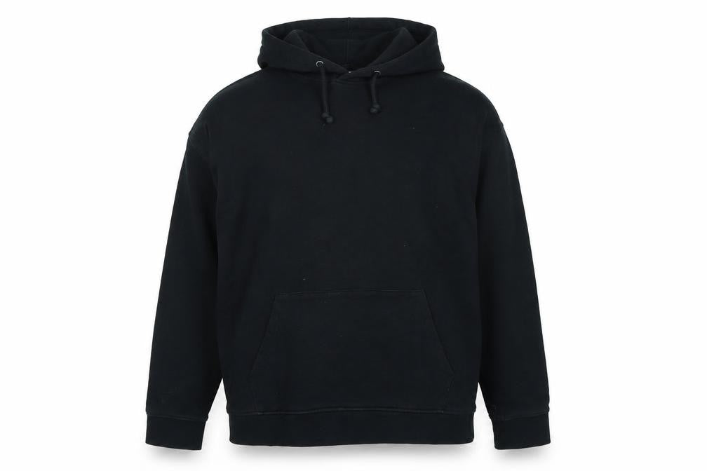 Topman Mens Black Polyester Pullover Hoodie Size M
