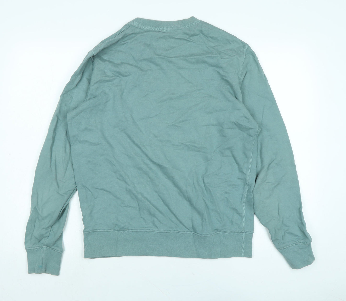 Marks and Spencer Womens Blue Cotton Pullover Sweatshirt Size M